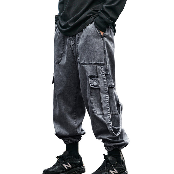 Pantalones Jeans Holgados Zanahoria para Hombre - Estilo Casual