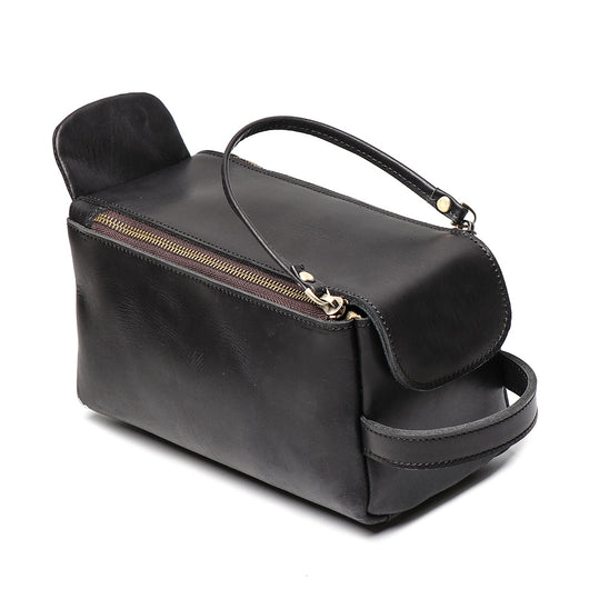 Bolsa Multifuncional de Cuero Estilo Retro para Hombre - Image 8