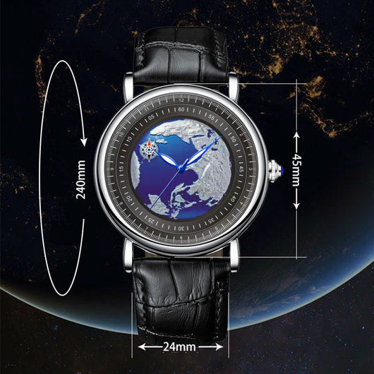 Reloj Deportivo Hombre 3D Tierra Acuático - Cuarzo Premium - Image 7