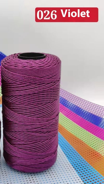 Gancho de Fibra Polipropileno 3 Hebras Ice Silk con Articulación Hueca para Proyectos DIY - Image 66