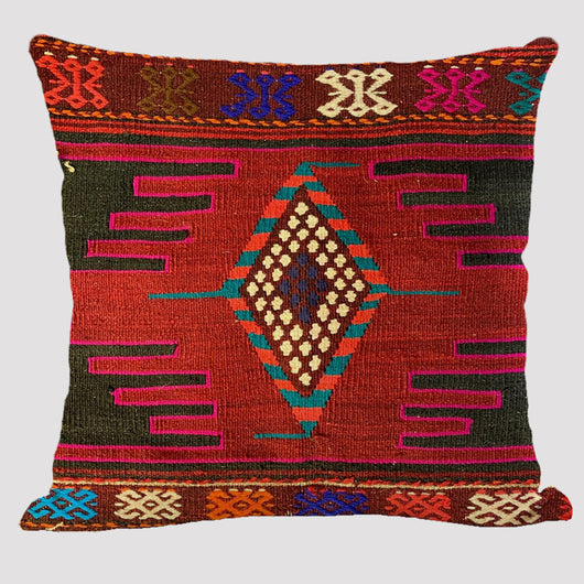 Almohada Reversible Étnica de Lino Bohemio Doble Cara - Image 26