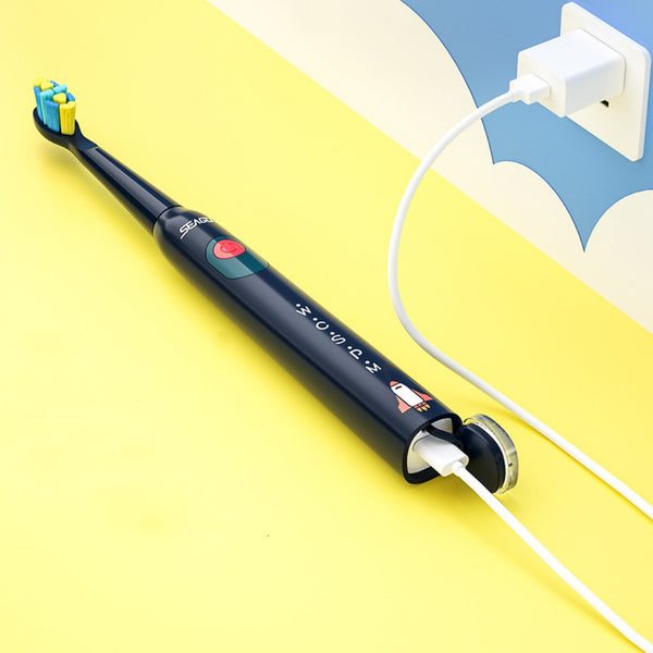 Cepillo de Dientes Eléctrico Sónico Recargable para Niños