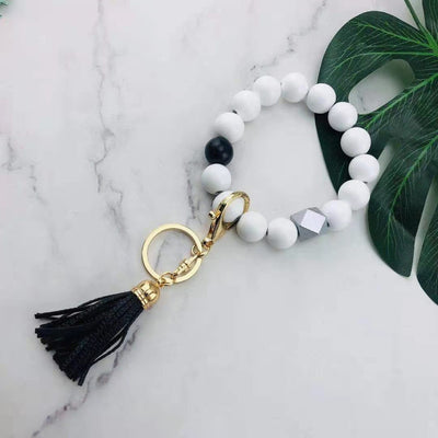 Pulsera Llavero Personalizado con Cuentas de Moda - Image 6