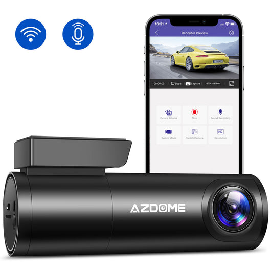 Grabadora Dual 1296P HD con WiFi, Control por Voz y Grabación en Bucle - Image 5