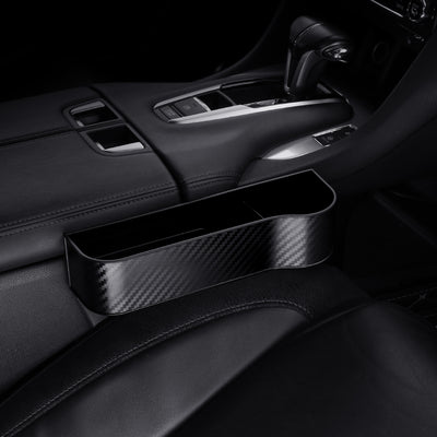 Organizador de Asiento Auto - Caja de Almacenamiento PU para Espacios Laterales - Image 5