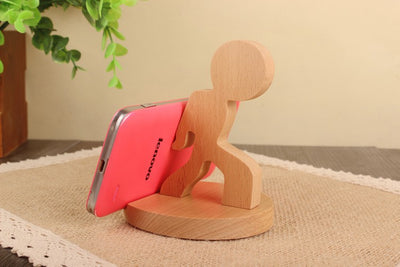 Soporte Personalizado para Teléfono en Madera de Haya con Monedero Integrado - Image 29