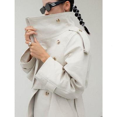 Cardigan Cortavientos Estilo Coreano Dos Piezas Mujer - Image 6