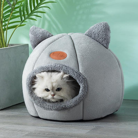 Cama Nido Térmica para Gatos - Sofá Cerrado Grande Impermeable - Image 9