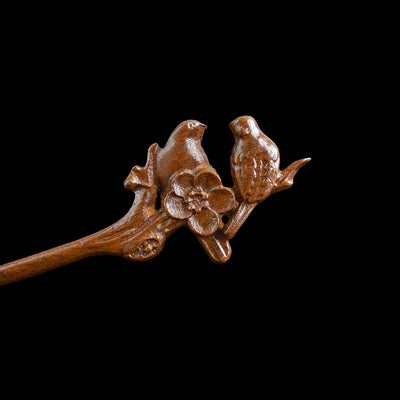 Pinza de Sándalo Dorado para Peinados - Accesorio Diario Elegante - Image 9