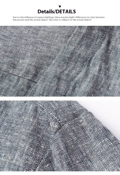Camisa Casual Manga Larga Escote V para Hombre - Image 17