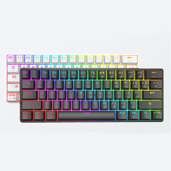 Teclado Mecánico Inalámbrico con Keycaps PBT Coloridos