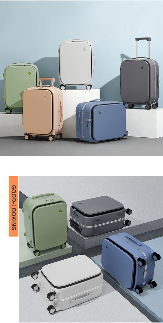 Maleta Rígida con Marco de Aluminio y Ruedas Universales - Image 13