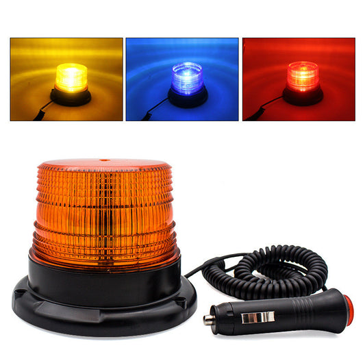 Luz de Advertencia LED Estroboscópica Magnética para Automóvil - Image 12
