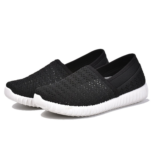 Zapatos Deportivos Tejidos Ligeros con Plataforma Transpirable para Mujer - Image 5
