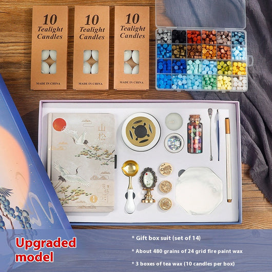 Set Completo de Sellos de Cera Retro Vintage - Kit DIY Artesanal con Diseños Antiguos - Image 18