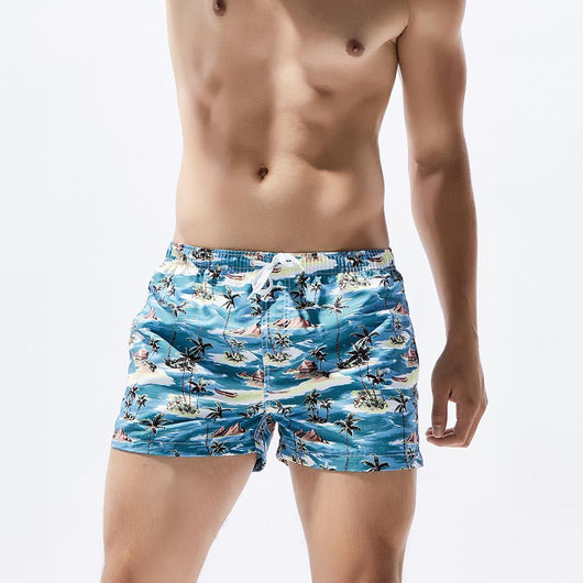 Pantalones Cortos de Playa Estampado Coco Secado Rápido - Image 20