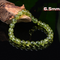 Women's Peridot Ice Green Crystal Bracelet 6.5mm