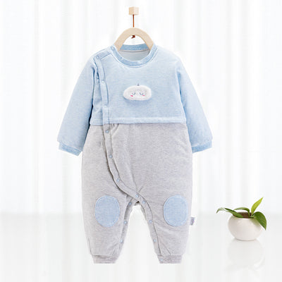 Pijama Enterizo Cálido de Algodón para Bebé Recién Nacido - Image 4