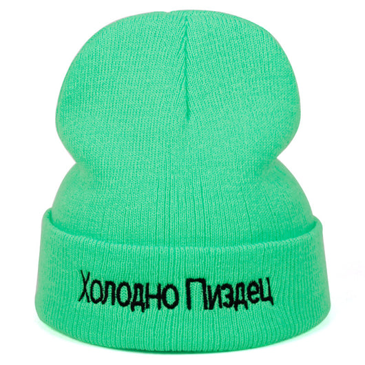 Gorros Tejidos con Bordado para Hombre y Mujer - Image 6