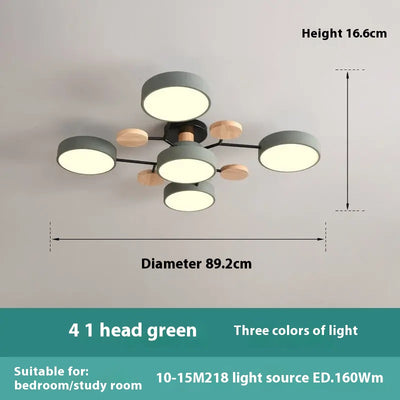 Lámpara de Techo Moderna Minimalista para Sala de Estar - Image 11