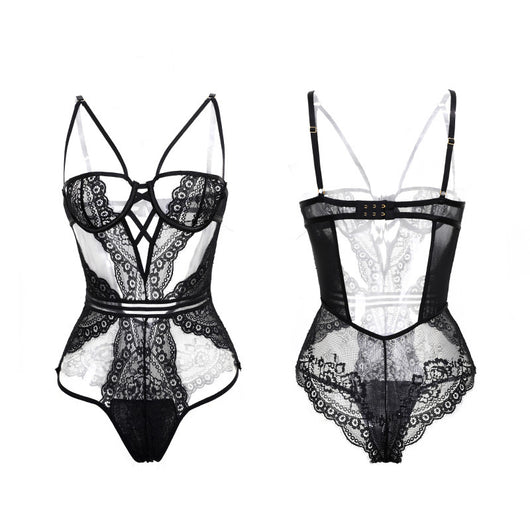 Corset de Encaje con Aros de Acero - Conjunto Seductor para uso en Ecuador - Image 13