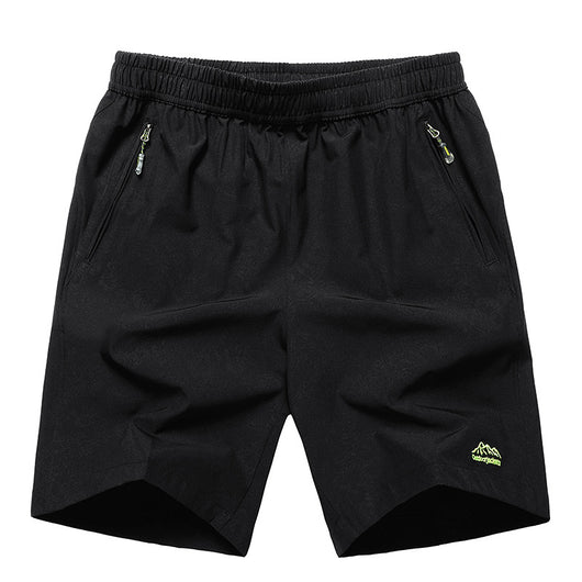 Pantalones Cortos Deportivos Casuales para Hombre Talla Grande Sección Fina