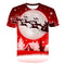 Playera Infantil Estampado Muñeco de Nieve 3D - Manga Corta Versátil