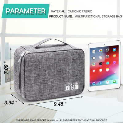 Organizador de Cables y Accesorios Electrónicos Impermeable para Viajes - Image 8