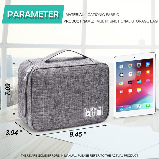 Organizador de Cables y Accesorios Electrónicos Impermeable para Viajes - Image 8