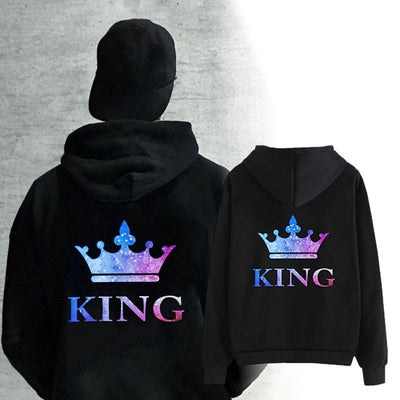 Suéter Hoodie Estampado Animal Print con Cuello Alto Manga Larga para Mujer - Image 12