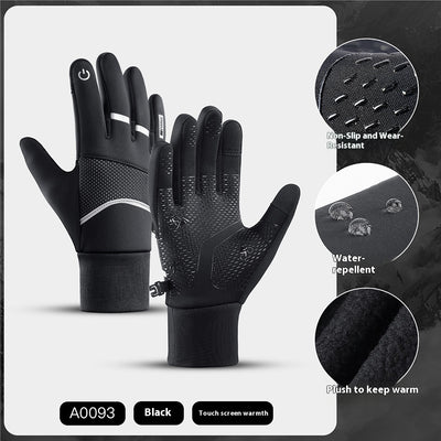Guantes Impermeables Outdoor Full Finger con Cierre y Pantalla Táctil - Image 6