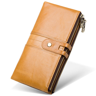Cartera Larga de Cuero para Hombre con Múltiples Compartimentos Estilo Business - Image 5