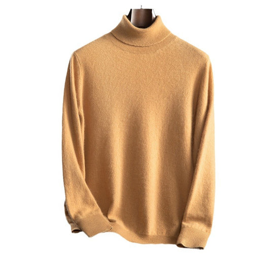 Camisa Casual de Cachemira con Cuello Alto para Otoño Invierno - Image 5
