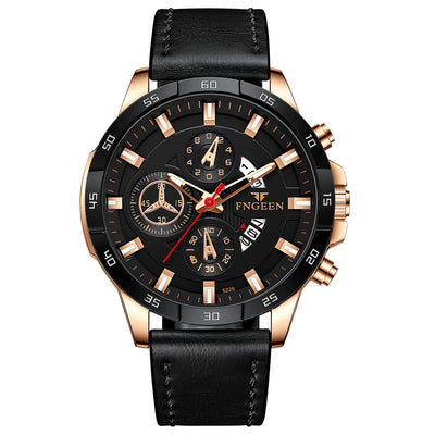 Reloj Deportivo Multifuncional para Hombre con Seis Agujas y Tres Esferas - Image 4