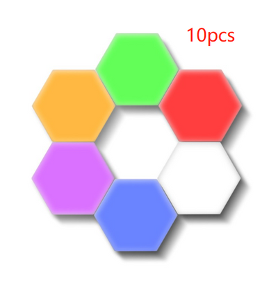 Lámpara de Pared Modular Helios Touch con Paneles de Panal - Image 4