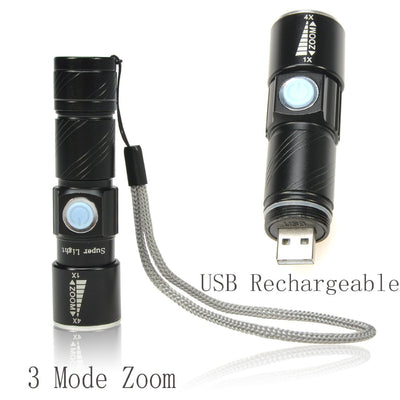 Linterna LED Recargable Mini de Aluminio - Image 7