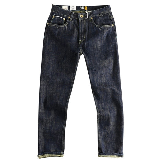 Pantalones Vaqueros Vintage de Algodón Teñido para Hombre - Image 5