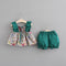 Conjunto Infantil de Dos Piezas Estilo Western para Niñas