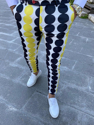 Pantalón Casual con Estampado Otoñal - Diseño Moderno y Versátil - Image 6