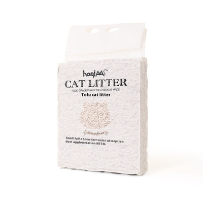Arenilla para Gatos de Tofu Natural 6L - Té Verde y Plantas - Image 2