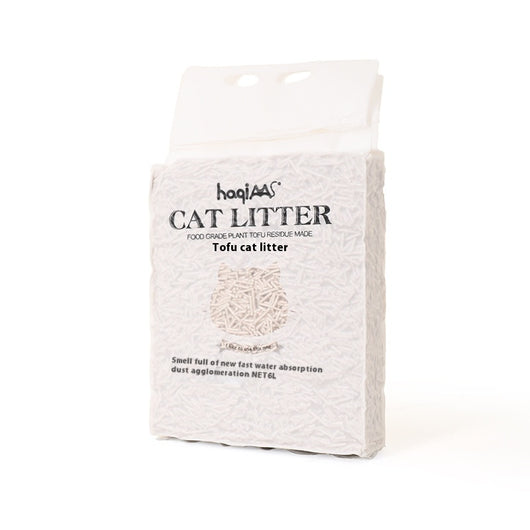 Arenilla para Gatos de Tofu Natural 6L - Té Verde y Plantas - Image 2