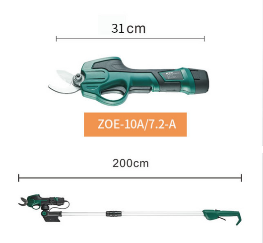 Tijeras Eléctricas Recargables para Poda de Árboles Frutales - Image 6