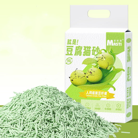 Arena Sanitaria de Tofu para Gatos 6L con Probióticos y Desodorante Natural - Image 6