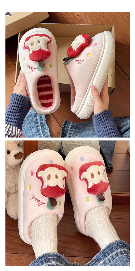 Pantuflas Térmicas de Algodón con Suela Antideslizante para Mujer - Image 16
