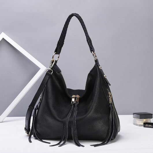 Bolso de Cuero para el Hombro Gran Capacidad - Image 7