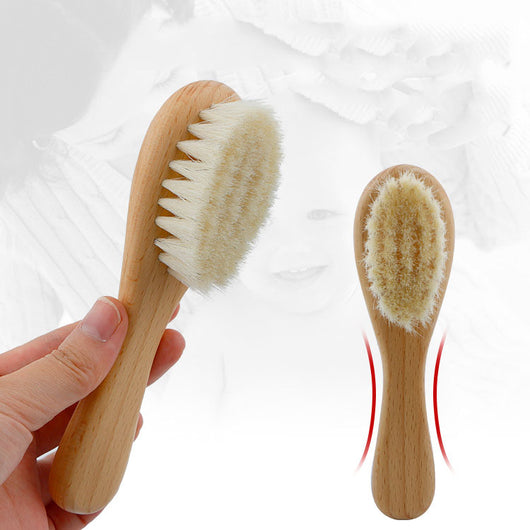 Set de Cepillos de Lana para Bebé - Ducha y Limpieza Suave - Image 5