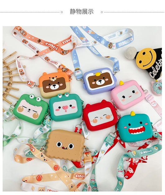 Bolsa Crossbody de Silicona Mini Adorable para Niños - Image 22