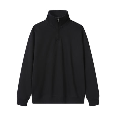 Sudadera Premium con Cierre Medio y Cuello Tipo Polo para Mujer - Image 4