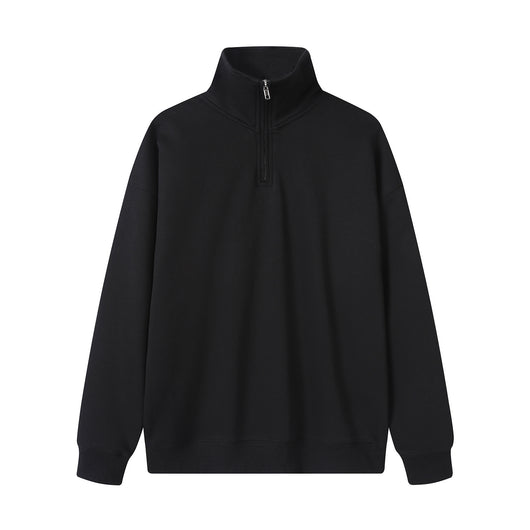 Sudadera Premium con Cierre Medio y Cuello Tipo Polo para Mujer - Image 4