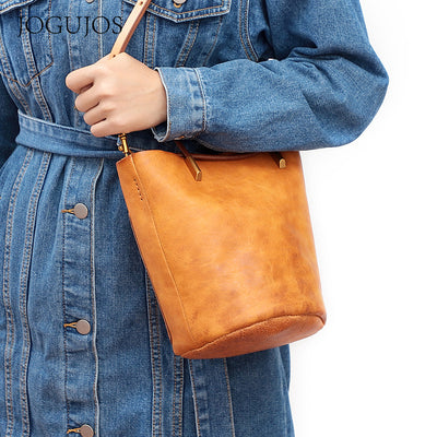 Bolso Mensajero Retro de Gran Capacidad para Mujer